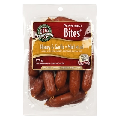 Grimms Mini Peps, Honey & Garlic 375 g, $27.97/1kg $2.80/100g