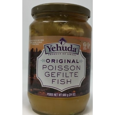 Yehuda Kosher Gefilte Fish, Original 680 g, $1.25/100g
