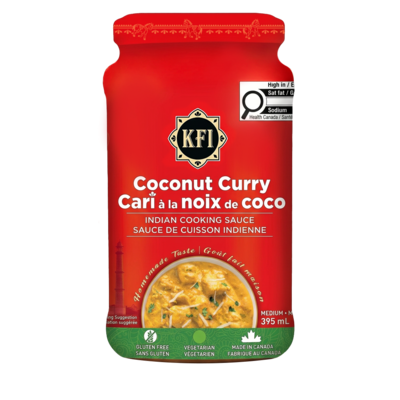 KFI Cari à la Noix de Coco Sauce de Cuisine 375 ml, 1,33 $/100ml