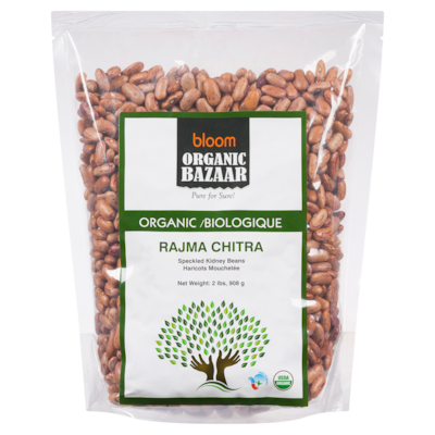 Organic Baazar Rajma Chitra Organic 908 g, $0.77/100g