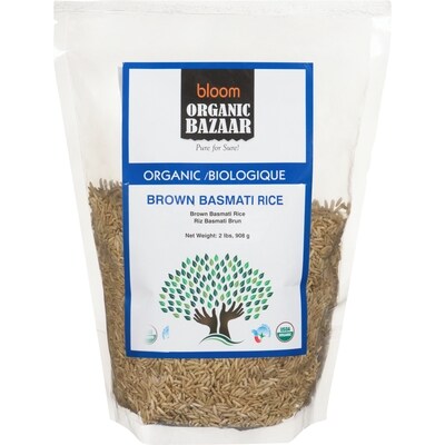 Organic Baazar Organic Brown Basmati Rice 908 g, $0.75/100g