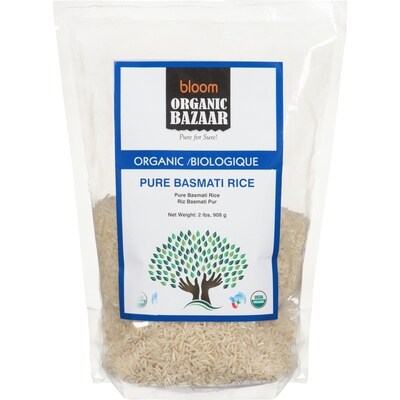 Organic Baazar Organic Pure Basmati Rice 908 g, $0.75/100g