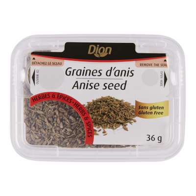 Dion Anis en graines 36 g, 8,33 $/100g