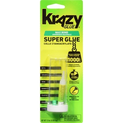Krazy Glue Maximum Bond Tube 1.9 ml, $315.79/100ml
