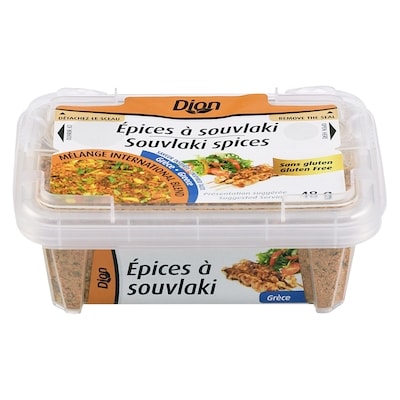 Dion Épices à souvlaki 48 g, 6,85 $/100g