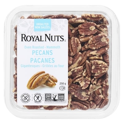 Pécanes Grillées à Sec non Salées