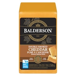 Balderson Fromage Cheddar Fumé À L’Ancienne 500 g, 3,50 $/100g