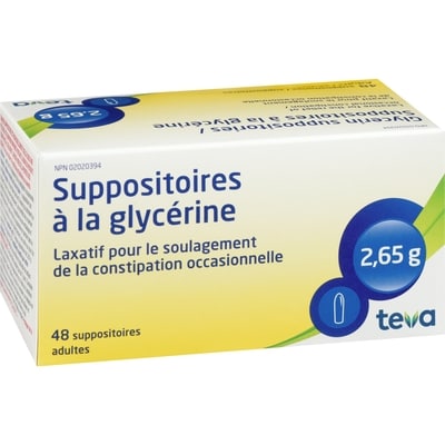 Adultes Suppositoires À La Glycérine