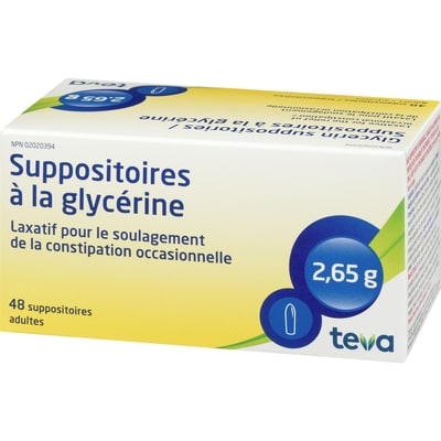 Adultes Suppositoires À La Glycérine