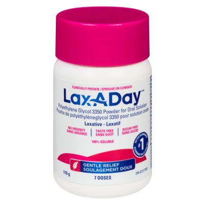 Lax-A-Day Lax-A-Day Laxatif 7 Doses 119 g, 7,97 $/100g