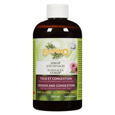 Sapino Sirop d'échinacée 250 ml, 5,59 $/100ml
