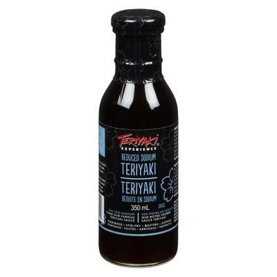 Teriyaki Experience Reduced Sodium Teriyaki Sauce 350 ml, $1.71/100ml