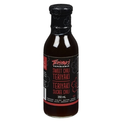Teriyaki Experience Sauce teriyaki aux piments doux 350 ml, 1,28 $/100ml