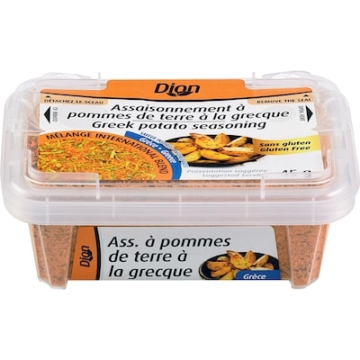 Dion Assaisonnement pommes de terre à la grecque 45 g, 7,31 $/100g
