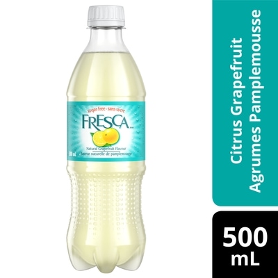 Fresca Grapefruit Soda Bottle 500 ml, $0.76/100ml