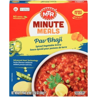 MTR Pav Bhaji 300 g, $0.66/100g