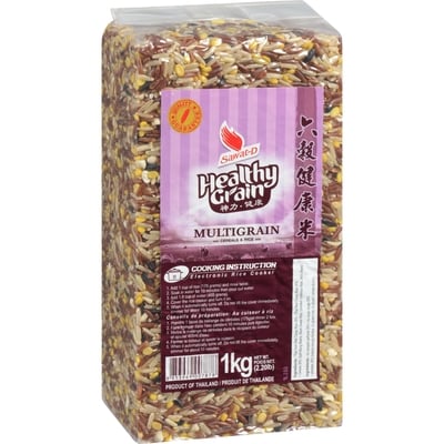 Riz multigrain au jasmin biologique
