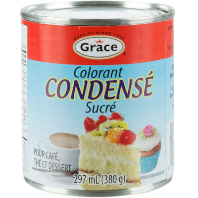 Grace Colorant condensé sucré 297 ml, 0,77 $/100ml