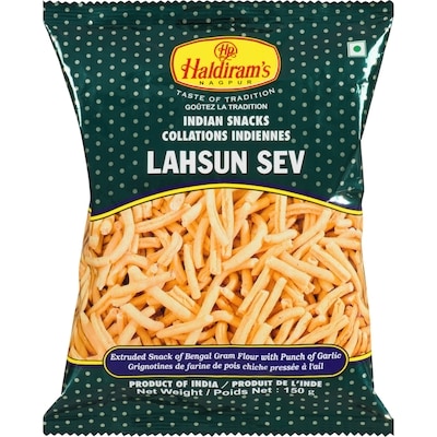 Haldiram Indian Snacks Lahsun Sev 150 g, $1.00/100g