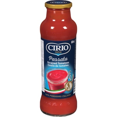 Cirio Passata Verace Strained Tomatoes 700 ml, $0.50/100ml