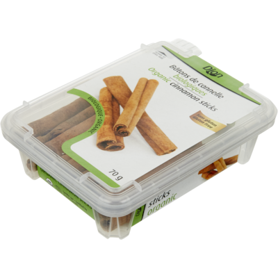 Dion Bâtons de cannelle biologiques 70 g, 8,56 $/100g