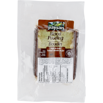 Paysan Blood Pudding $17.64/1kg $8.00/1lb