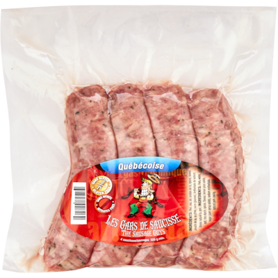 null Saucisse québécoise 450 g, 1,78 $/100g