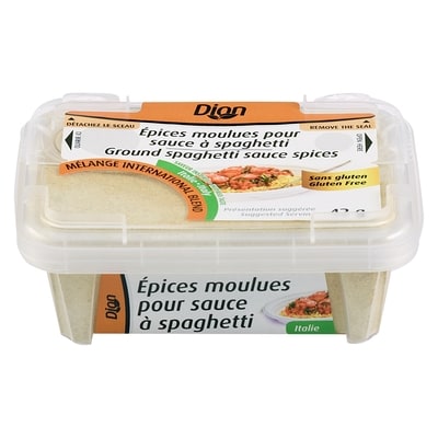 Dion Spaghetti Sauce Ground Spices 42 g, $9.02/100g