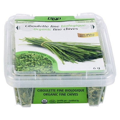 Dion Ciboulette fine biologique 6 g, 83,17 $/100g