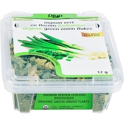 Dion Oignon vert en flocons biologique 12 g, 39,92 $/100g