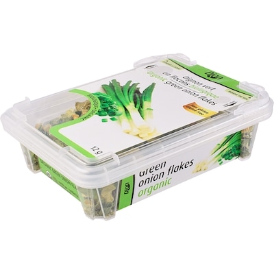 Oignon vert en flocons biologique
