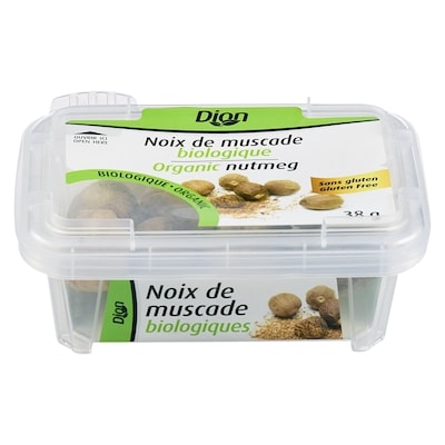 Dion Noix de muscade biologique 38 g, 13,13 $/100g