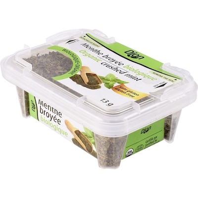 Menthe broyée biologique