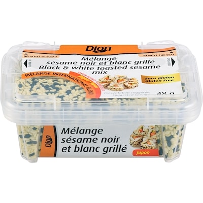 Dion Black & White Toasted Sesame 48 g, $8.94/100g