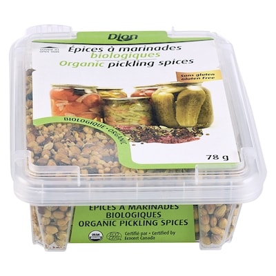 Dion Organic Pickling Spices 78 g, $8.32/100g