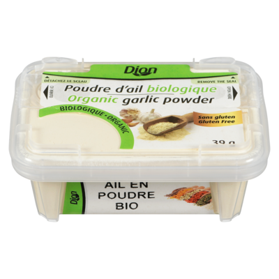 Dion Poudre d'ail biologique 39 g, 8,97 $/100g