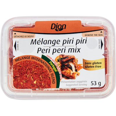 Dion Mélange Peri Peri 54 g, 6,46 $/100g