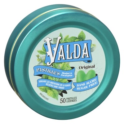 Pastilles menthol & eucalyptus original sans sucre