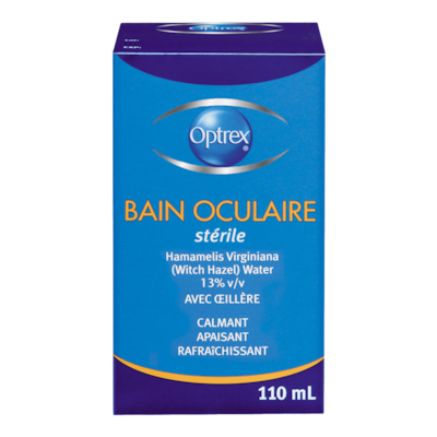 Optrex Solution stérile pour lavage oculaire 110 ml, 7,72 $/100ml