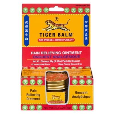 Tiger Balm Red Strong Pain Relieving Ointment 18 g, $34.94/100g