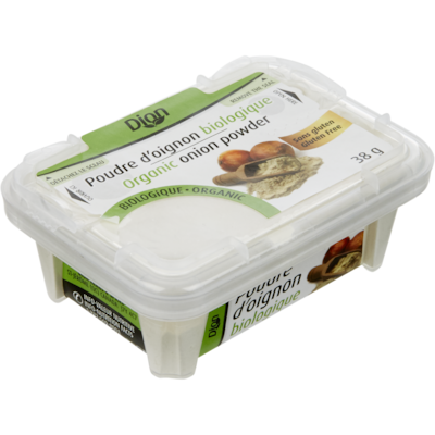 Dion Poudre d’oignon biologique 38 g, 11,29 $/100g