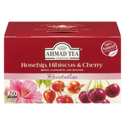 Ahmad Tea Rosehip Hibiscus & Cherry 40 g, $9.98/100g
