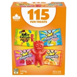 Maynards Candy Assortment for Halloween, Individually Wrapped and treat-size packs 1.43 kg, $1.26/100g