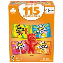 Maynards Assortiment de friandises pour l’Halloween, emballés individuellement et en format gâterie 1.43 kg, 1,61 $/100g