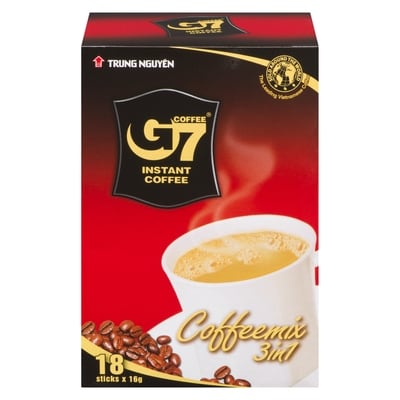 Trung Nguyen G7 3-in-1 Instant Coffee, Box     288 g, $1.73/100g