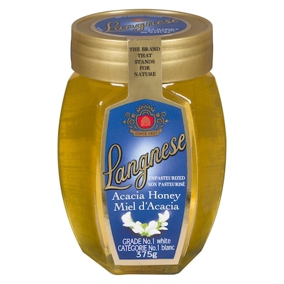 Langnese Miel d’acacia 375 g, 3,20 $/100g