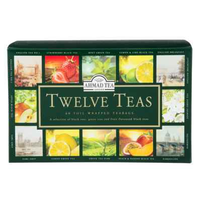 Ahmad Thé, douze thés assortis 120 g, 14,16 $/100g