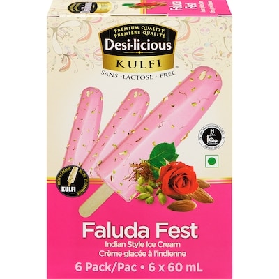Desi-licious Kulfi Faluda Fest Ice Cream 360 ml, $2.14/100ml