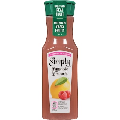 Minute Maid with Raspberry Bottle 340 ml, $0.79/100ml