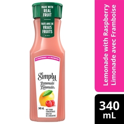 Simply à la framboise Bottle 340 ml, 1,03 $/100ml